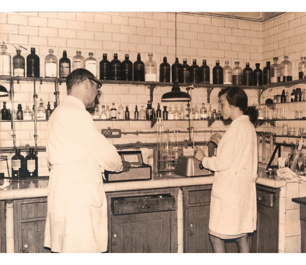 Laboratorio Pelayo en 1933